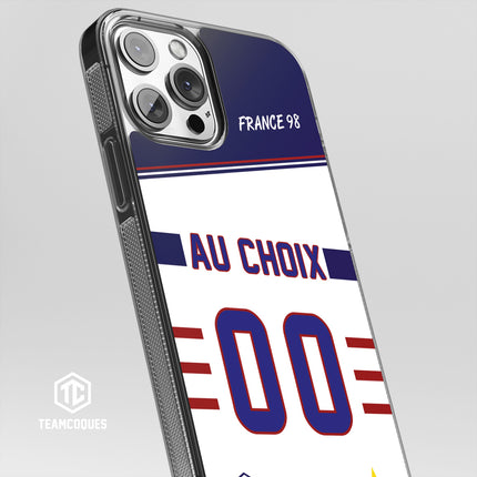 Coque foot EQUIPE DE FRANCE 1998 EXTERIEUR personnalisable - TEAMCOQUES