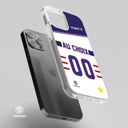 Coque foot EQUIPE DE FRANCE 1998 EXTERIEUR personnalisable - TEAMCOQUES