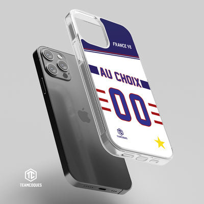 Coque foot EQUIPE DE FRANCE 1998 EXTERIEUR personnalisable - TEAMCOQUES
