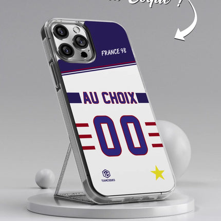 Vidéo Coque foot EQUIPE DE FRANCE 1998 EXTERIEUR personnalisable - TEAMCOQUES