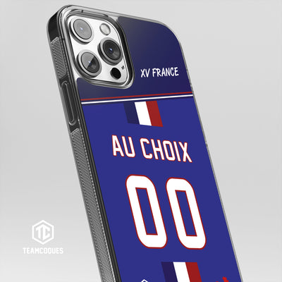 Coque rugby XV FRANCE RUGBY personnalisable - TEAMCOQUES