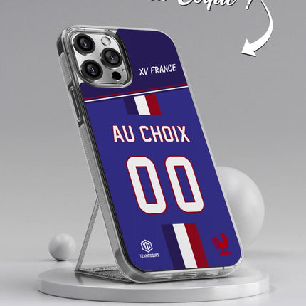 Vidéo Coque rugby XV FRANCE RUGBY personnalisable - TEAMCOQUES