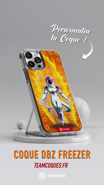 Vidéo Coque design DRAGON BALL - FREEZER - TEAMCOQUES