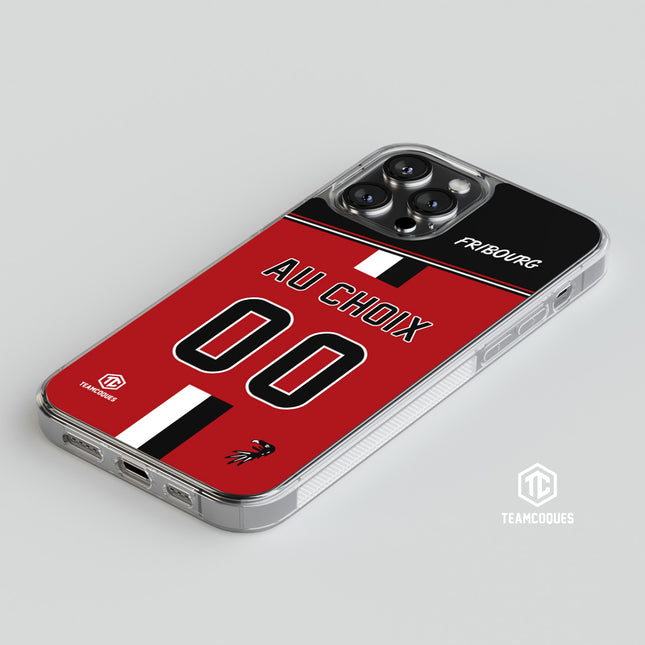 Coque foot FRIBOURG personnalisable - TEAMCOQUES