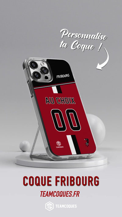 Vidéo Coque foot FRIBOURG personnalisable - TEAMCOQUES