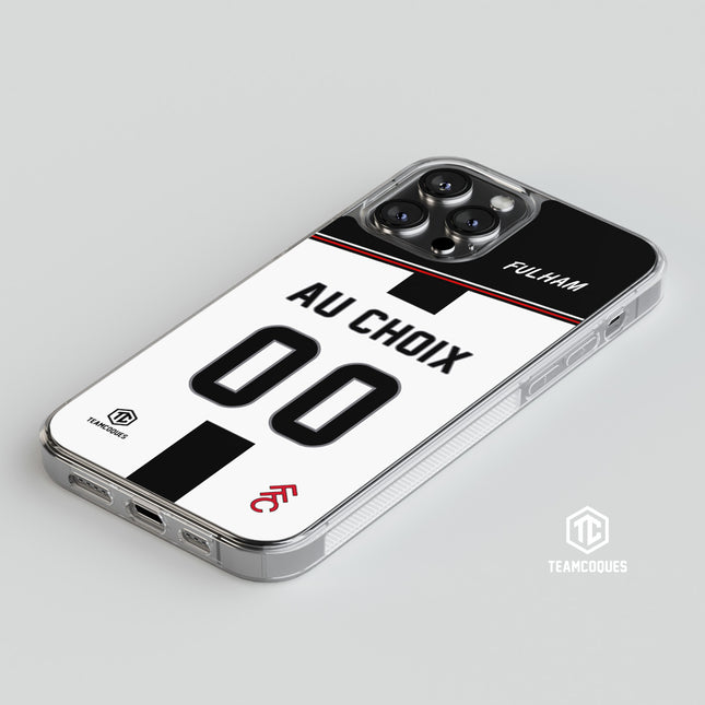 Coque foot FULHAM personnalisable - TEAMCOQUES