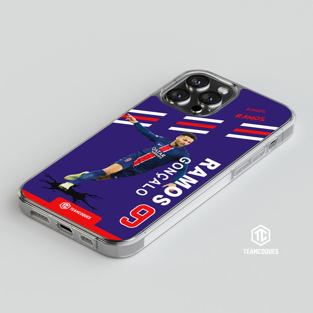 Coque joueur GONCALO RAMOS PARIS - TEAMCOQUES