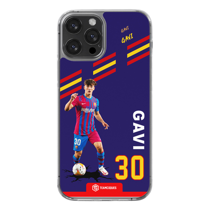 Coque joueur GAVI BARCELONE BARÇA - TEAMCOQUES