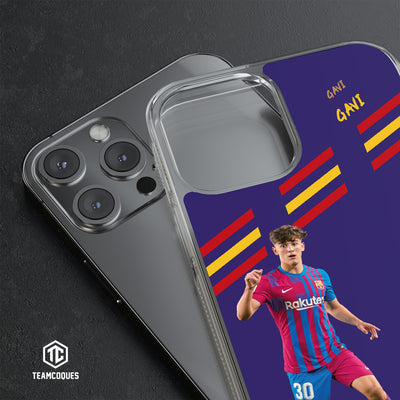 Coque joueur GAVI BARCELONE BARÇA - TEAMCOQUES