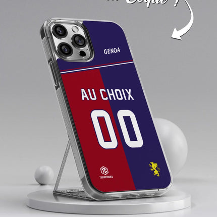 Vidéo Coque foot GENOA personnalisable - TEAMCOQUES