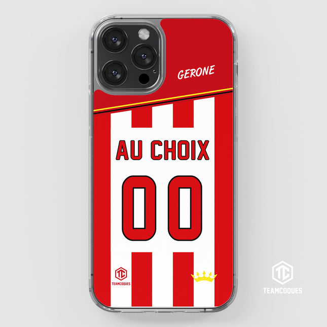 Coque foot GERONE personnalisable - TEAMCOQUES