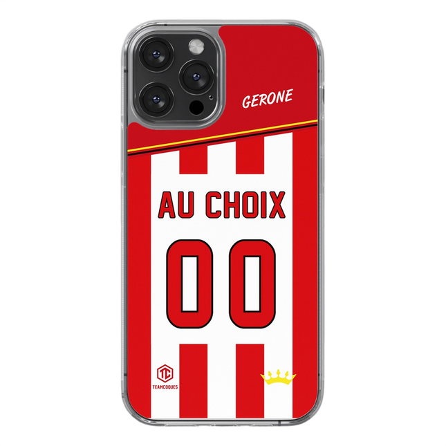 Coque foot GERONE personnalisable - TEAMCOQUES
