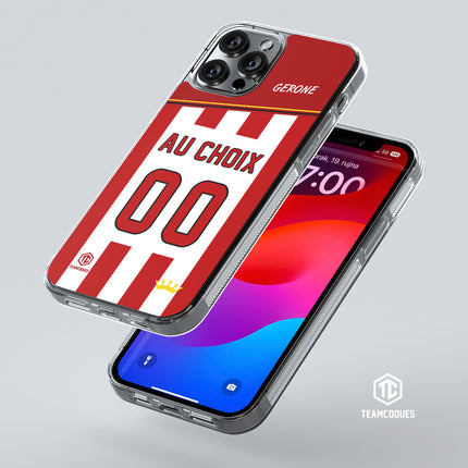 Coque foot GERONE personnalisable - TEAMCOQUES