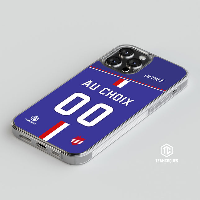 Coque foot GETAFE personnalisable - TEAMCOQUES