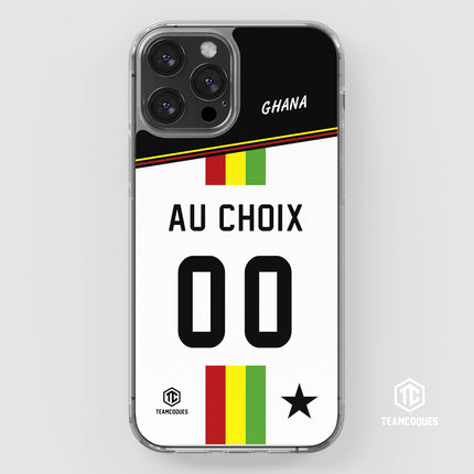 Coque foot GHANA personnalisable - TEAMCOQUES