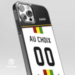 Coque foot GHANA personnalisable - TEAMCOQUES