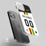 Coque foot GHANA personnalisable - TEAMCOQUES