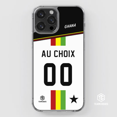 Coque foot GHANA personnalisable - TEAMCOQUES