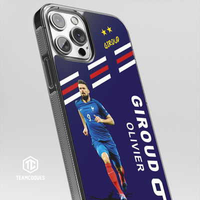 Coque joueur OLIVIER GIROUD EQUIPE DE FRANCE EDF 2016 - TEAMCOQUES