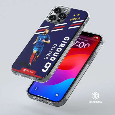 Coque joueur OLIVIER GIROUD EQUIPE DE FRANCE EDF 2016 - TEAMCOQUES