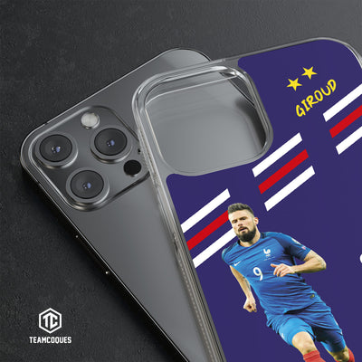 Coque joueur OLIVIER GIROUD EQUIPE DE FRANCE EDF 2016 - TEAMCOQUES