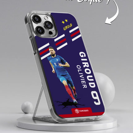 Vidéo Coque joueur OLIVIER GIROUD EQUIPE DE FRANCE EDF 2016 - TEAMCOQUES