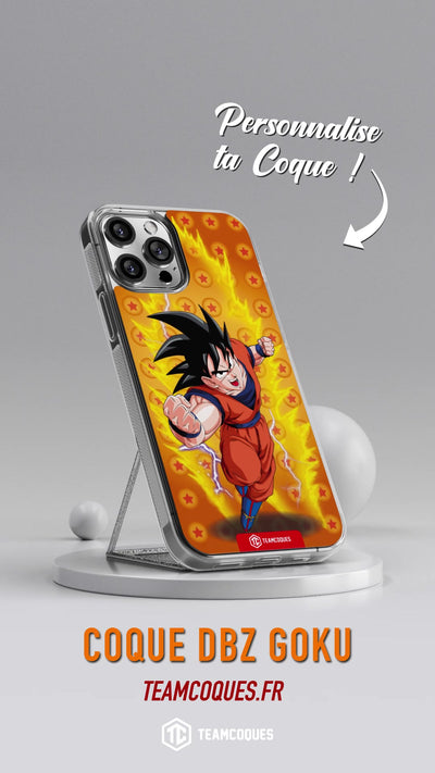 Vidéo Coque design DRAGON BALL - SON GOKU 02 - TEAMCOQUES
