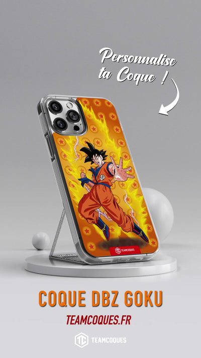 Vidéo Coque design DRAGON BALL - SON GOKU 03 - TEAMCOQUES