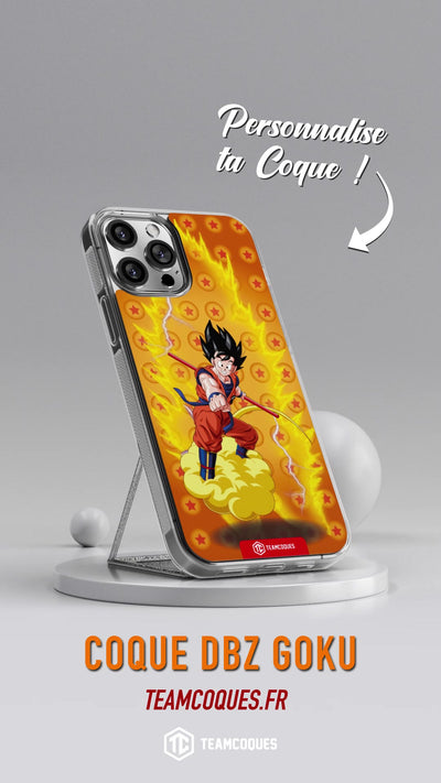 Vidéo Coque design DRAGON BALL - SON GOKU 04 ADO - TEAMCOQUES