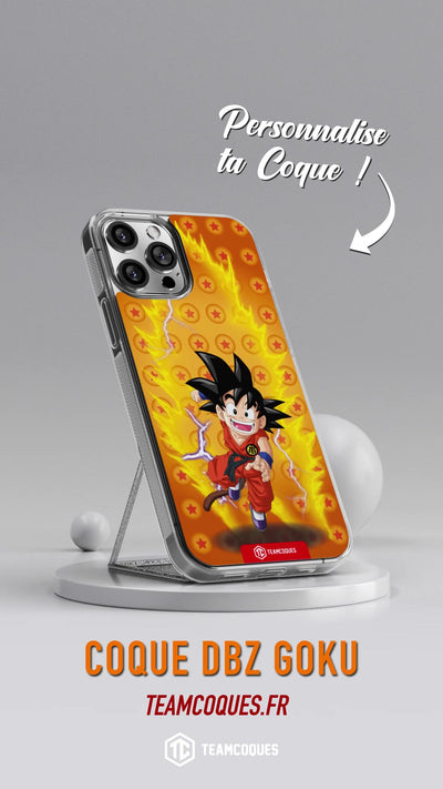 Vidéo Coque design DRAGON BALL - SON GOKU 05 KID - TEAMCOQUES
