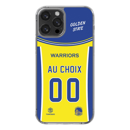 Coque basket NBA GOLDEN STATE WARRIORS personnalisable - TEAMCOQUES