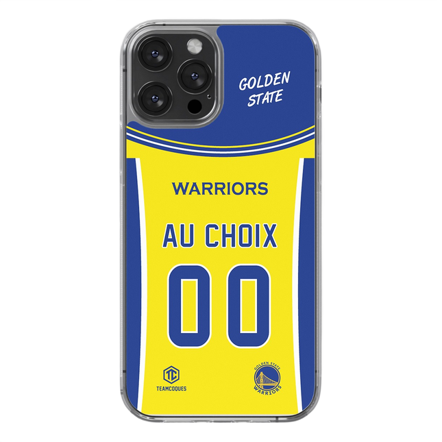 Coque basket NBA GOLDEN STATE WARRIORS personnalisable - TEAMCOQUES