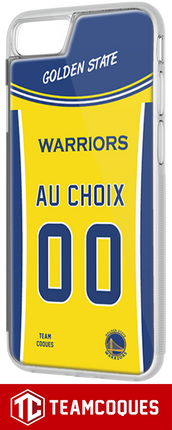 Coque basket NBA GOLDEN STATE WARRIORS personnalisable - TEAMCOQUES