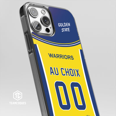 Coque basket NBA GOLDEN STATE WARRIORS personnalisable - TEAMCOQUES