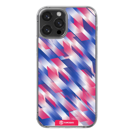 Coque design GRAPHIQUE 01 TRICOLORE ROSE - TEAMCOQUES