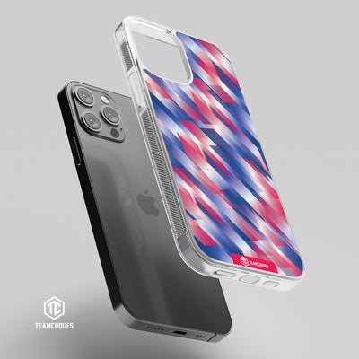 Coque design GRAPHIQUE 01 TRICOLORE ROSE - TEAMCOQUES