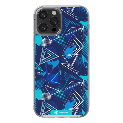 Coque design GRAPHIQUE 05 BLEU MARINE CIEL - TEAMCOQUES