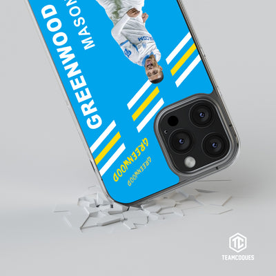Coque joueur MASON GREENWOOD MARSEILLE OM - TEAMCOQUES