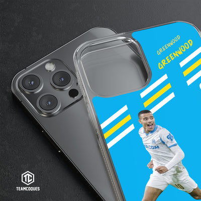 Coque joueur MASON GREENWOOD MARSEILLE OM - TEAMCOQUES