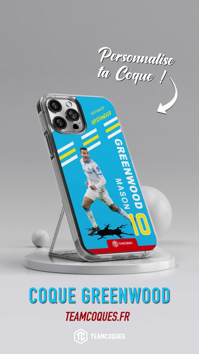 Vidéo Coque joueur MASON GREENWOOD MARSEILLE OM - TEAMCOQUES