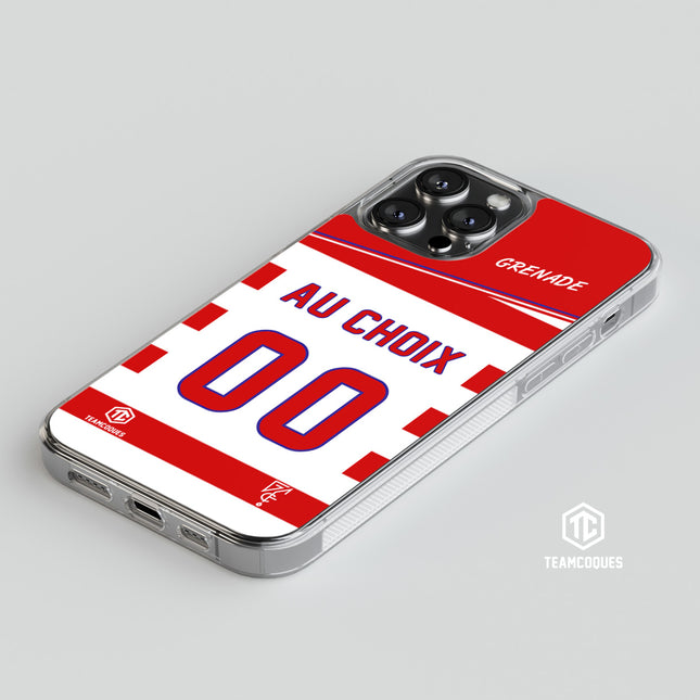 Coque foot GRENADE personnalisable - TEAMCOQUES