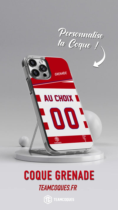 Vidéo Coque foot GRENADE personnalisable - TEAMCOQUES