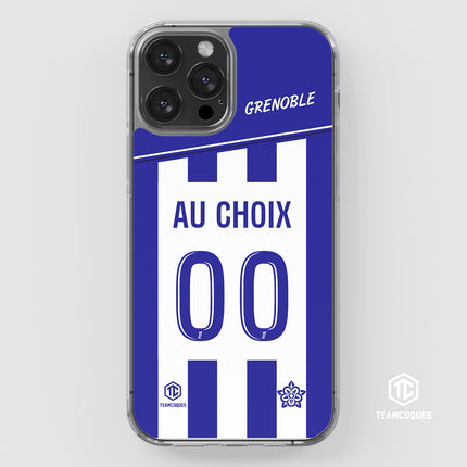 Coque foot GRENOBLE personnalisable - TEAMCOQUES
