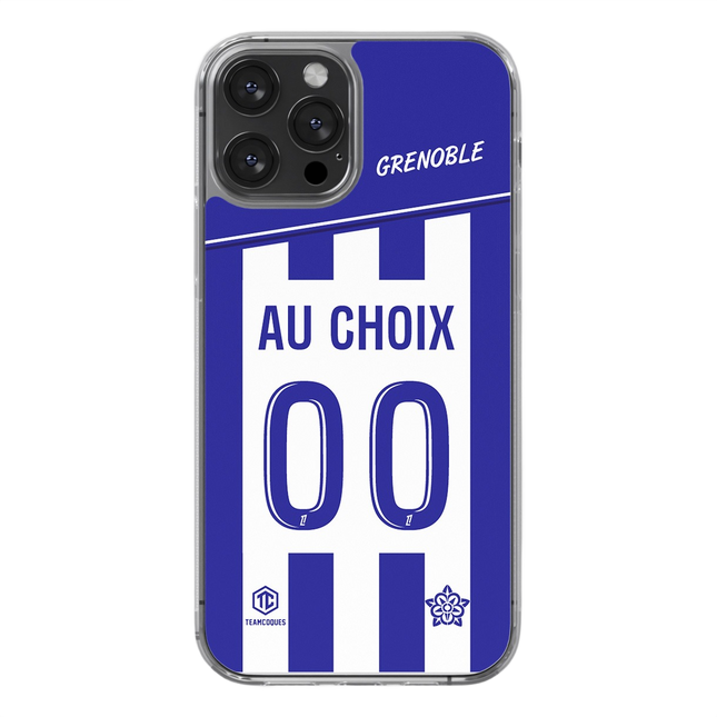 Coque foot GRENOBLE personnalisable - TEAMCOQUES