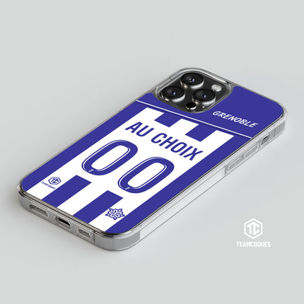 Coque foot GRENOBLE personnalisable - TEAMCOQUES