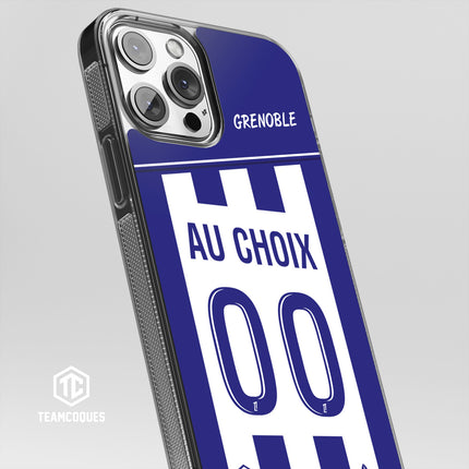 Coque foot GRENOBLE personnalisable - TEAMCOQUES
