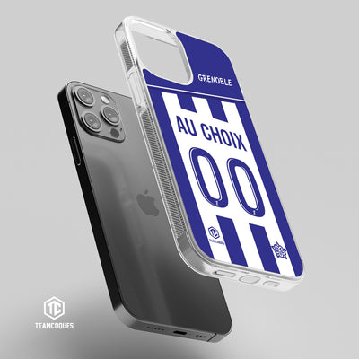 Coque foot GRENOBLE personnalisable - TEAMCOQUES