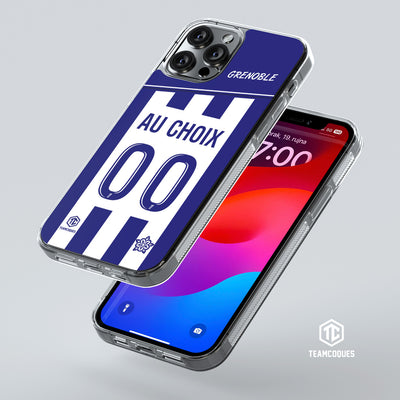 Coque foot GRENOBLE personnalisable - TEAMCOQUES
