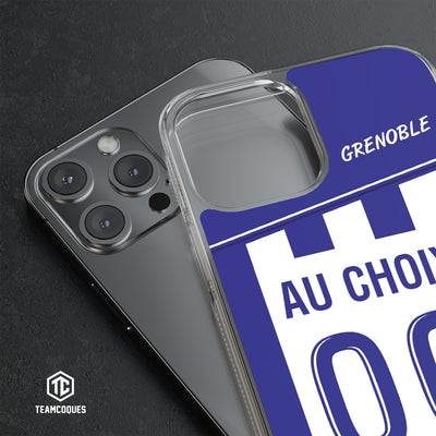Coque foot GRENOBLE personnalisable - TEAMCOQUES