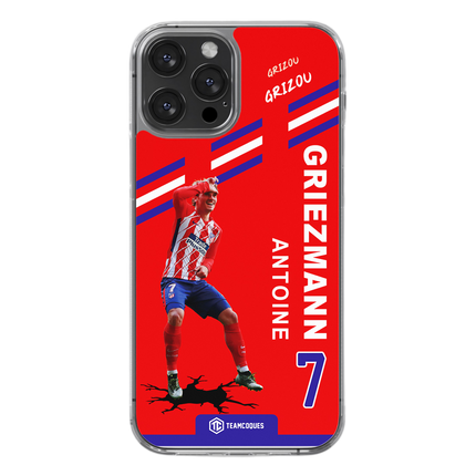 Coque joueur ANTOINE GRIEZMANN GRIZOU ATLETICO MADRID - TEAMCOQUES